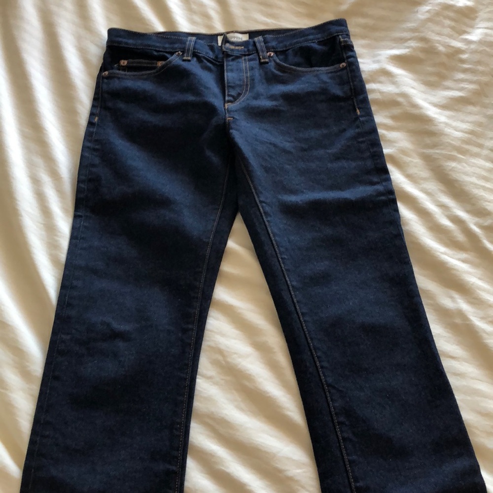 Like New Straight Leg Crippen Dark Denim Jeans